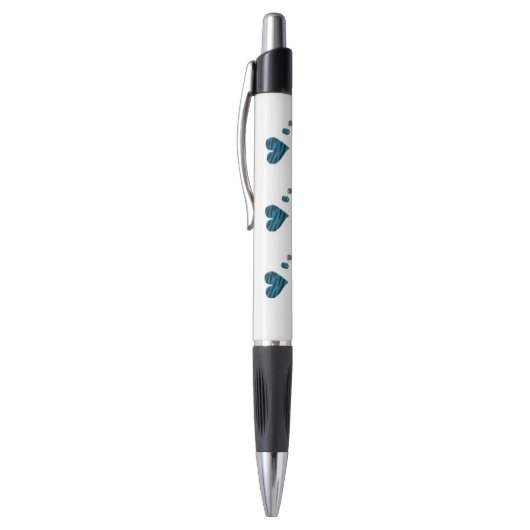 Zebra-heart Pen (Top (Verticaal))