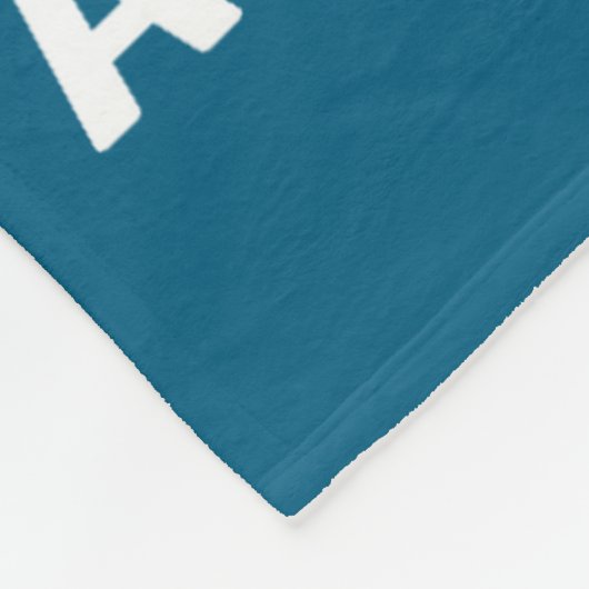 Zebra Heart Rare Disease Awareness Gift 2020  Fleece Deken (Hoek)