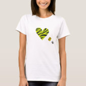 Zebra-heart T-shirt (Voorkant)
