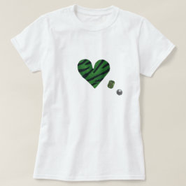 Zebra-heart T-shirt