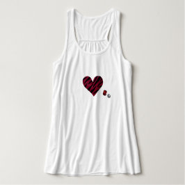 Zebra-heart Tanktop