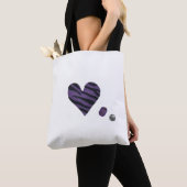 Zebra-heart Tote Bag (Dichtbij)