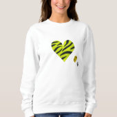 Zebra-heart Trui (Voorkant)