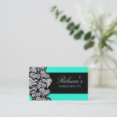 Zebra Hearts Design Visitekaartje (Staand voorkant)