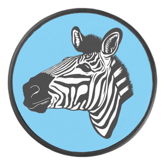 Zebra Hockey Puck (Voorkant)