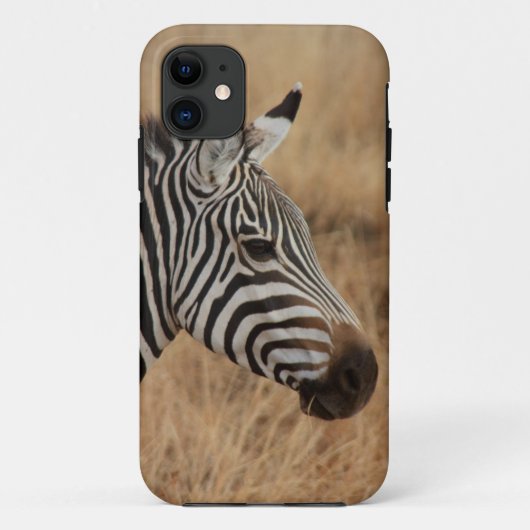 Zebra hoofd Case-Mate iPhone case (Achterkant)