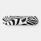 Zebra hoofd persoonlijk skateboard (Horizontaal)