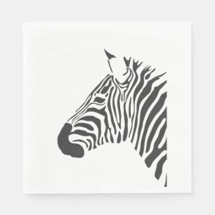 ZEBRA HOOFD SERVET