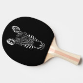 Zebra Hoofd Tafeltennisbatje (Zijkant)