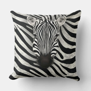 Zebra Hoofd Voor Bank Bed Decoratie Kussen