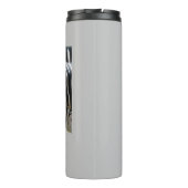 Zebra hoofden thermosbeker (Achterkant)