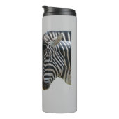 Zebra hoofden thermosbeker (Geroteerd rechts)