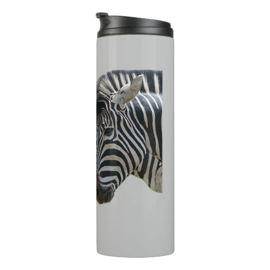 Zebra hoofden thermosbeker (Geroteerd rechts)