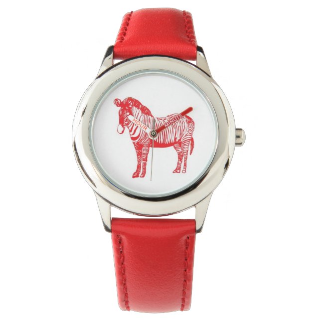 Zebra Horloge (Voorkant)