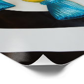 Zebra Horse Merry-Go-Round Carousel Ride Poster (Hoek)