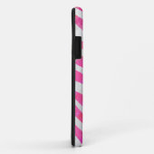 Zebra Hot Pink en White Print Case-Mate iPhone Case (Achterkant/rechts)