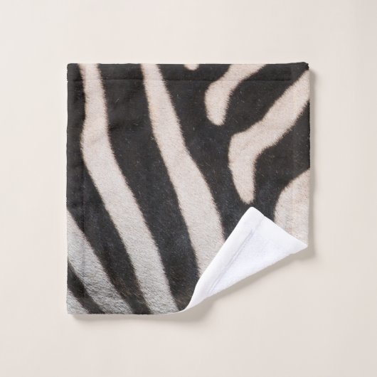 ZEBRA HUID BAD HANDDOEK (Wasdoekje)