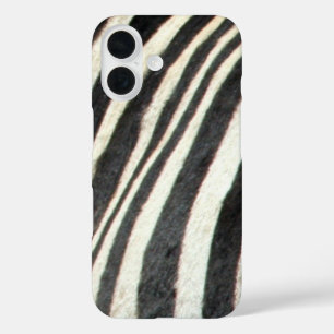 zebra huid iPhone 16 hoesje