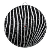 Zebra huid dartbord (Voorkant)