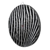 Zebra huid dartbord (Voorkant Rechts)