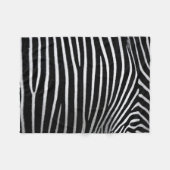 Zebra huid fleece deken (Voorkant (Horizontaal))