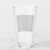 Zebra huid glas (Achterkant)
