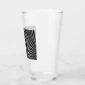 Zebra huid glas (Links)