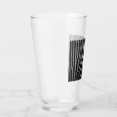 Zebra huid glas (Rechts)