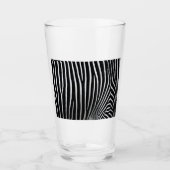 Zebra huid glas (Voorkant)
