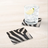 ZEBRA HUID KARTONNEN ONDERZETTERS (Insitu)