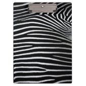 Zebra huid klembord (Voorkant)