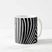 Zebra huid koffiemok (Voorkant rechts)
