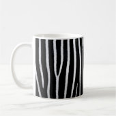 Zebra huid koffiemok (Links)