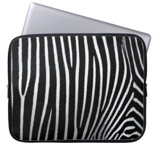 Zebra huid laptop sleeve