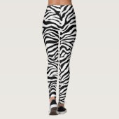 Zebra Huid Leggings (Achterkant)