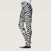 Zebra Huid Leggings (Links)