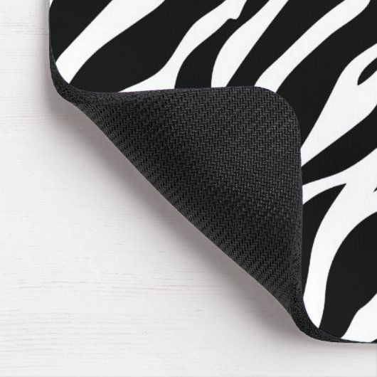 Zebra huid | Mousepad Muismat (Hoek)
