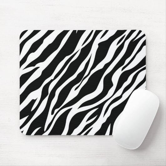 Zebra huid | Mousepad Muismat (Met muis)