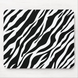 Zebra huid Mousepad Muismat