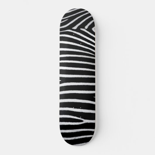 Zebra huid persoonlijk skateboard (Voorkant)