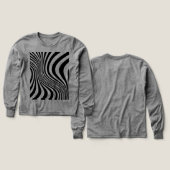 Zebra Huid Print Textuur Patroon (Voorkant /achterkant)