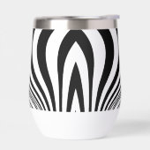 Zebra Huid Print Textuur Patroon (Links)