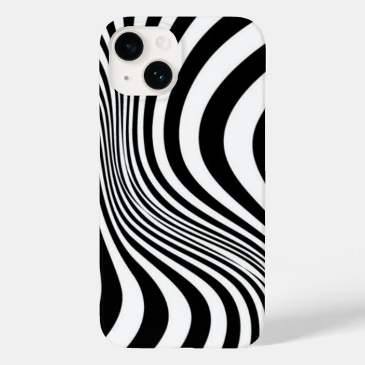 Zebra Huid Print Textuur Patroon Case-Mate iPhone Case (Achterkant)