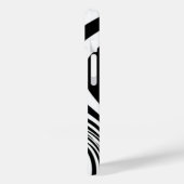 Zebra Huid Print Textuur Patroon Case-Mate iPhone Case (Achterkant / Links)