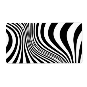 Zebra Huid Print Textuur Patroon Etiket