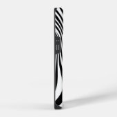 Zebra Huid Print Textuur Patroon iPhone Hoesje (Rechterkant)