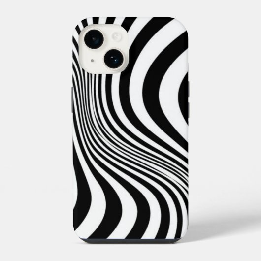 Zebra Huid Print Textuur Patroon iPhone Hoesje (Achterkant)