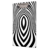 Zebra Huid Print Textuur Patroon Klembord (Links)