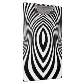 Zebra Huid Print Textuur Patroon Klembord (Rechts)