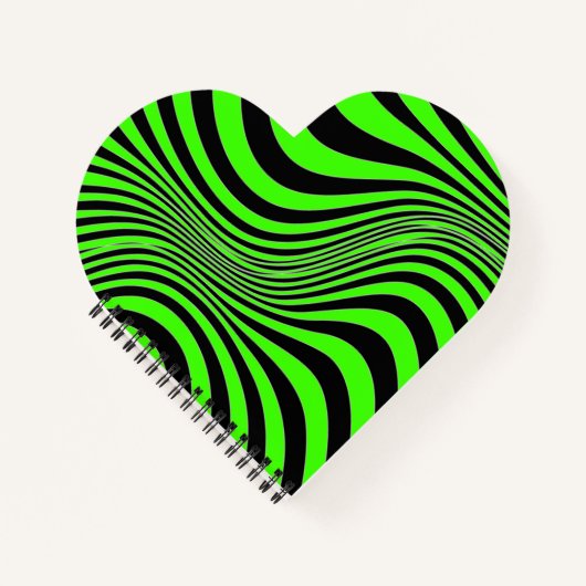 Zebra Huid Print Textuur Patroon Notitieboek (Voorkant)